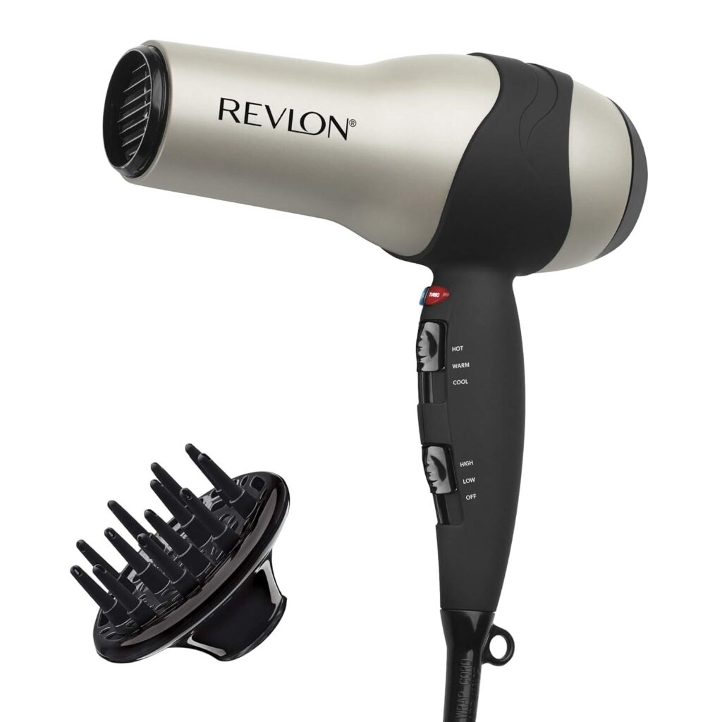 REVLON Turbo Hair Dryer 1875 watt budget hair dryer under 20 dollars