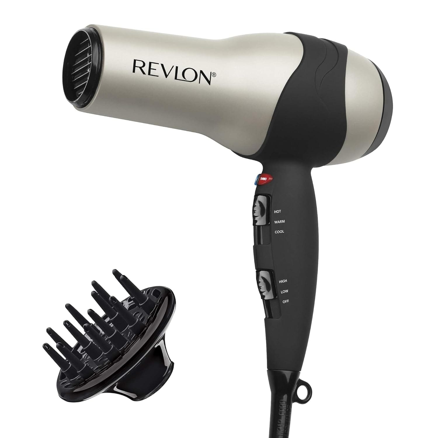 REVLON Turbo Hair Dryer 1875 watt budget hair dryer under 20 dollars